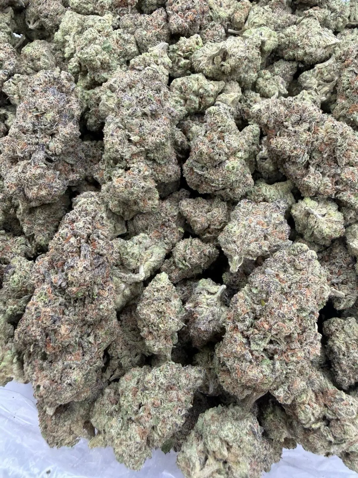 Purple Cream Packaged Flower